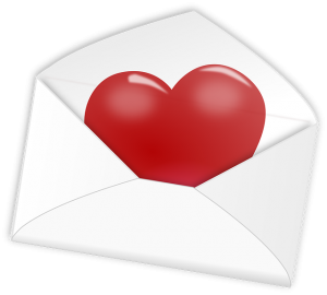 letter heart