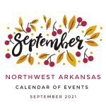September 2021: Calendar of Events in Northwest Arkansas