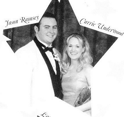 Carrie Underwood Senior Year 2001 Checotah High School, Checotah, OK Prom Credit: Seth Poppel/Yearbook Library
