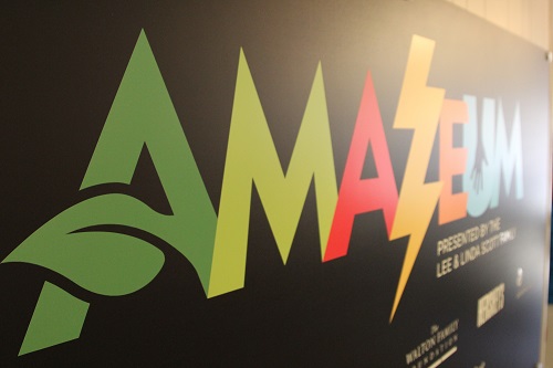 Amazeum Press Conference, logo