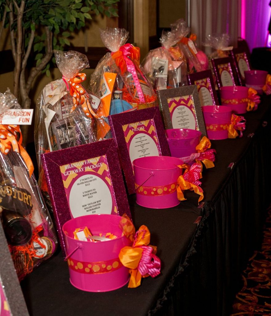 raffle package table