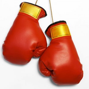 boxing gloves red