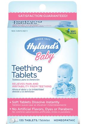 teething tablets