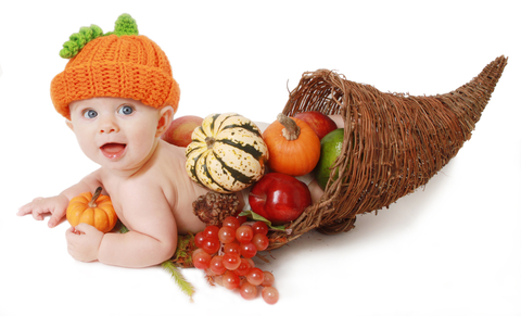 http://www.dreamstime.com/stock-photography-fall-thanksgiving-baby-cornucopia-image27771952