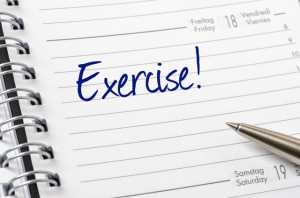 exercise on calendar