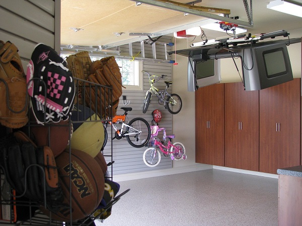 my arkansas garage, organized garage