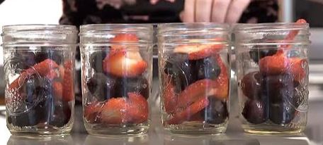 fruit in jars