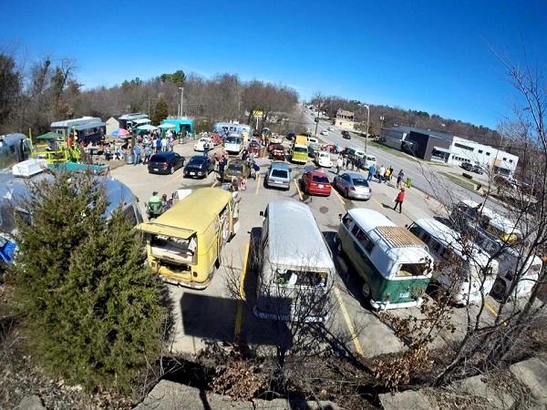 Food trucks at the "Yacht Club" in Fayetteville