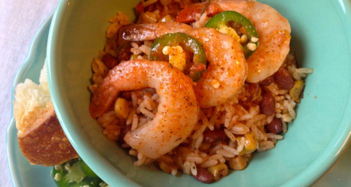 Shrimp & Spanish Rice Bowl 2