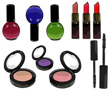 makeup items