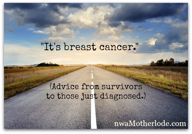 advice from breast cancer survivors, graphic