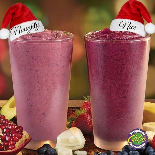 blueberry pom truffle and blueberry bliss naughty nice