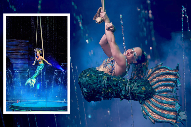 mermaid, cirque italia