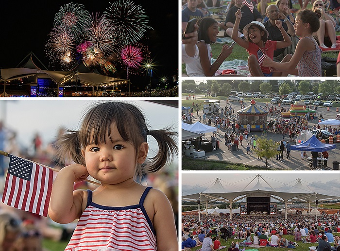 Fireworks at the amp