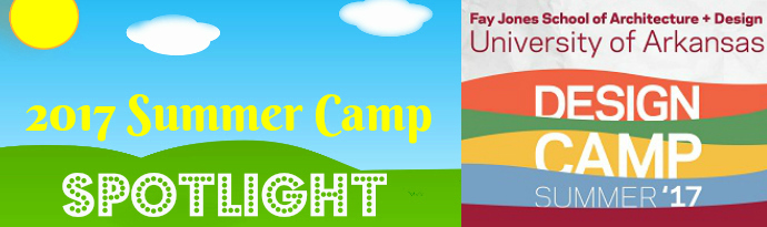 design camp summer spotlight banner