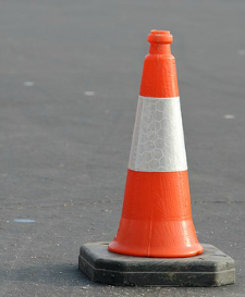 orange cone highway2