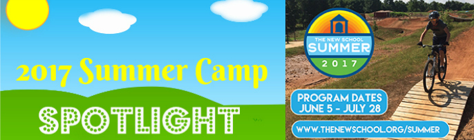 New School Summer Camp Spotlight banner