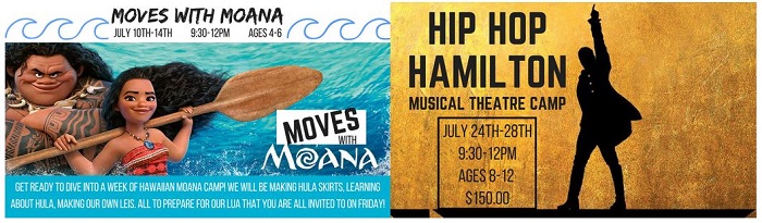 The Movement Dance 3 summer camps