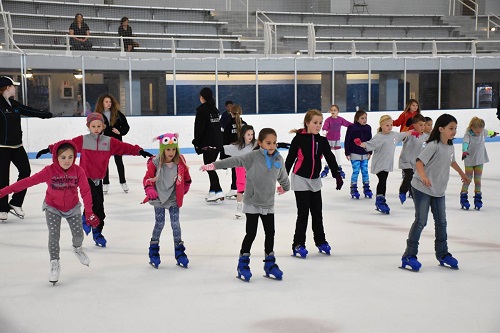 skaters at the jones center