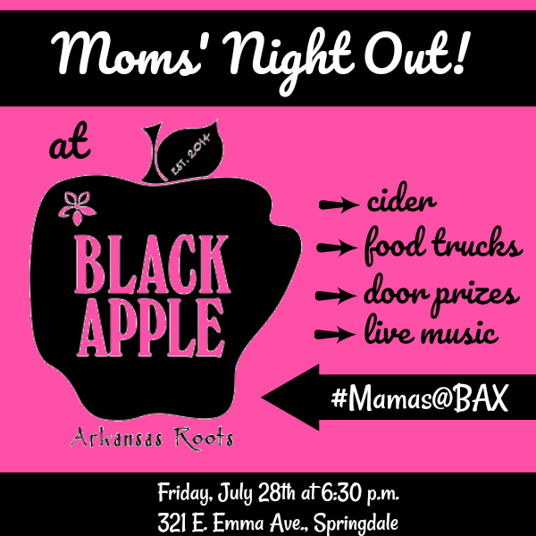 Mamas at Black Apple Crossing, Moms' Night Out