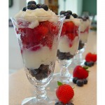 Mealtime Mama: Red, White and Blueberry Parfaits!