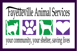 Fayetteville Animals Services logo 2017 Northwest Arkansas animal shelter