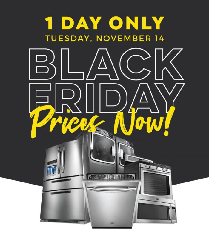 Metro Appliances having an early Black Friday sale