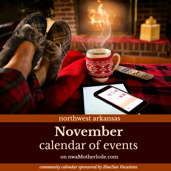 Northwest Arkansas Calendar Of Events November 2018