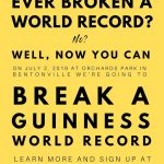 Be part of a new world record in Bentonville!