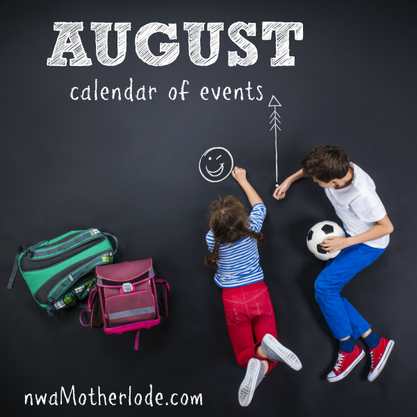 August 2023 Northwest Arkansas Calendar of Events