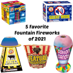 Five Favorite Fountain Fireworks for 2021